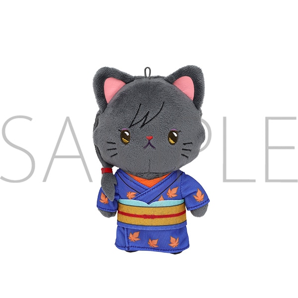 銀魂 withCATアイマスク付きぬいぐるみキーホルダー ヅラ子: キャラ