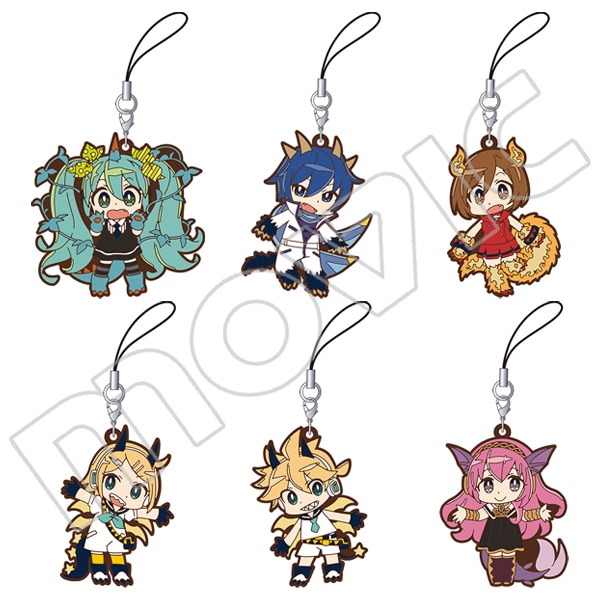初音ミクシリーズ ラバーストラップコレクション まご 怪獣: キャラ