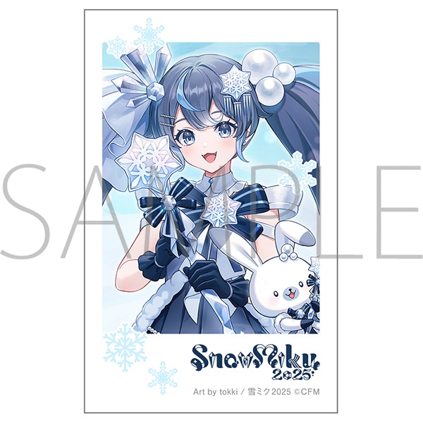 初音ミクシリーズ チェキプリント／SNOW MIKU 2025 A 雪ミク Art by