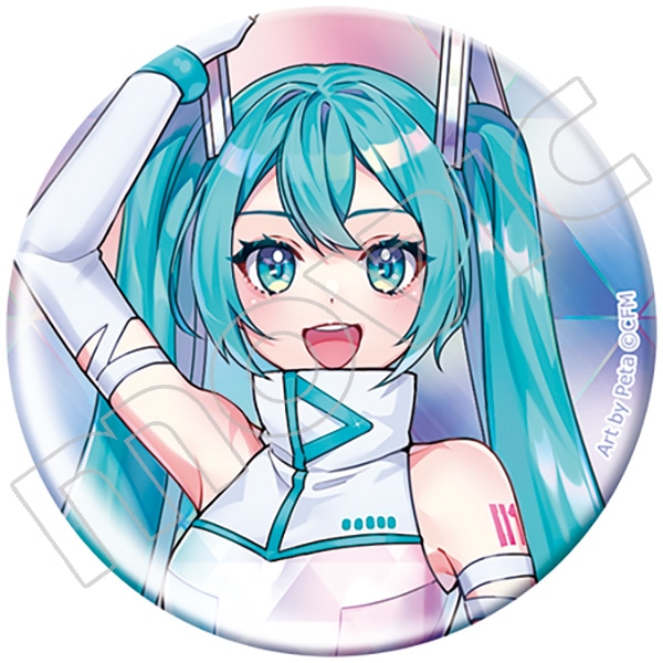 初音ミクシリーズ ホログラム缶バッジ 初音ミク フューチャーアイドル