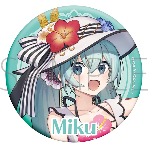 初音ミクシリーズ 缶バッジ／初音ミク 水着: キャラグッズ｜ムービック