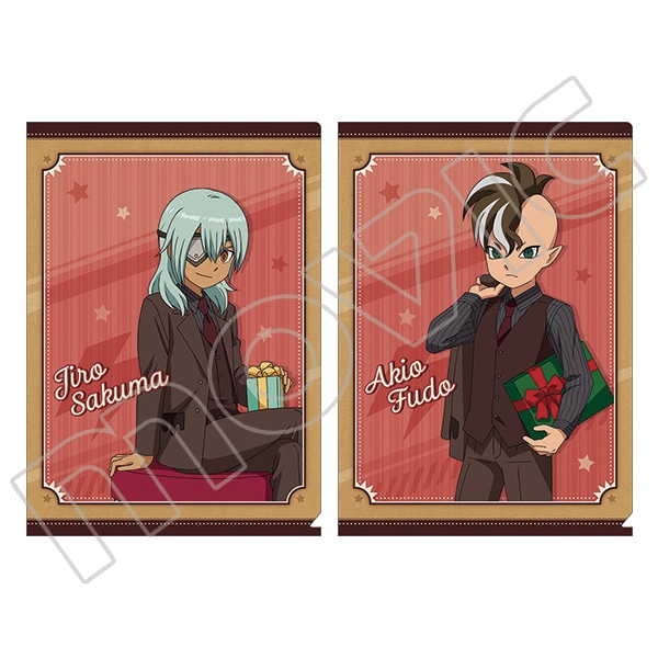 イナズマイレブン クリアファイルセット 佐久間＆不動: キャラグッズ