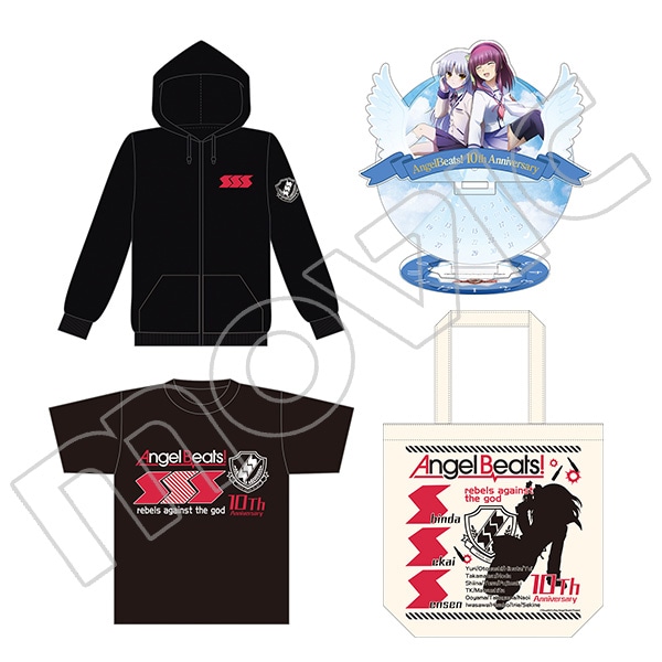 Angel Beats! 10周年記念SSSセット【受注生産商品】: キャラグッズ