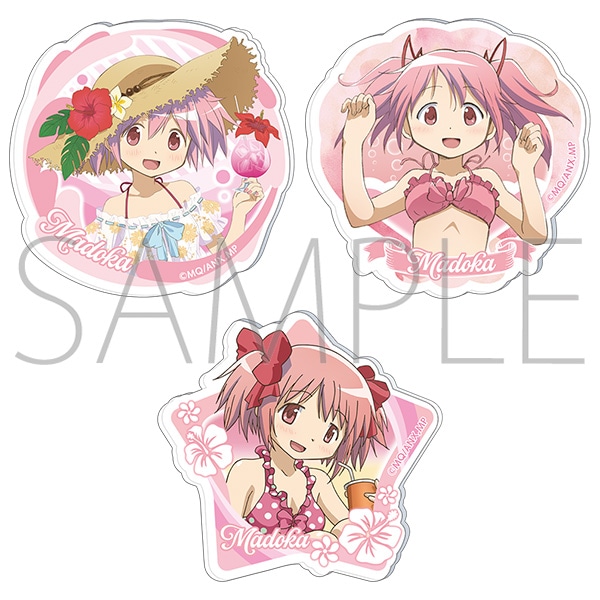 魔法少女まどか☆マギカ アクリルバッジセット／鹿目まどか: キャラ