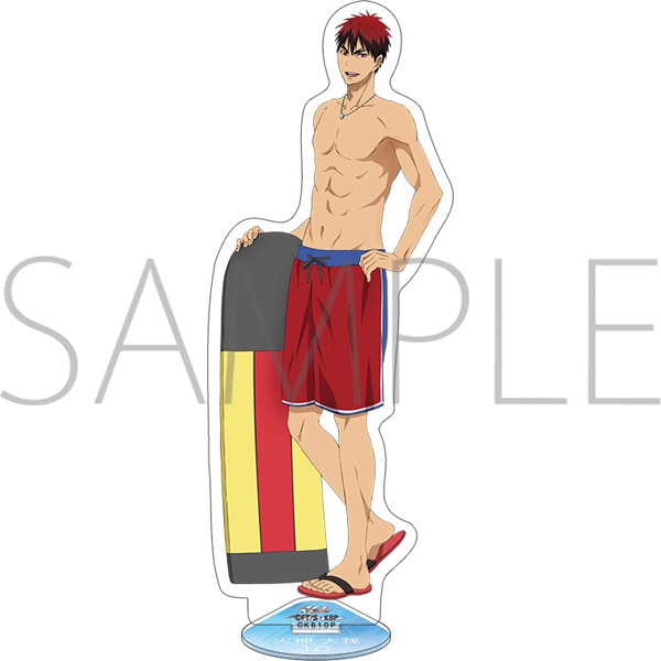 黒子のバスケ アクリルスタンド 水着 火神 大我: キャラグッズ