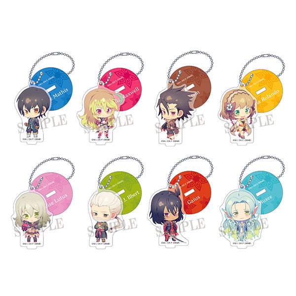 テイルズ オブ エクシリア スタンド付きアクリルキーホルダー