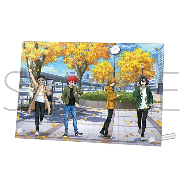 弱虫ペダル GLORY LINE アクリルアートパネル 秋の待ち合わせ 小野田