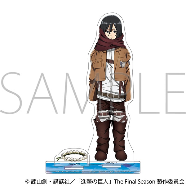 進撃の巨人 アクリルスタンド／ミカサ・アッカーマン: キャラグッズ