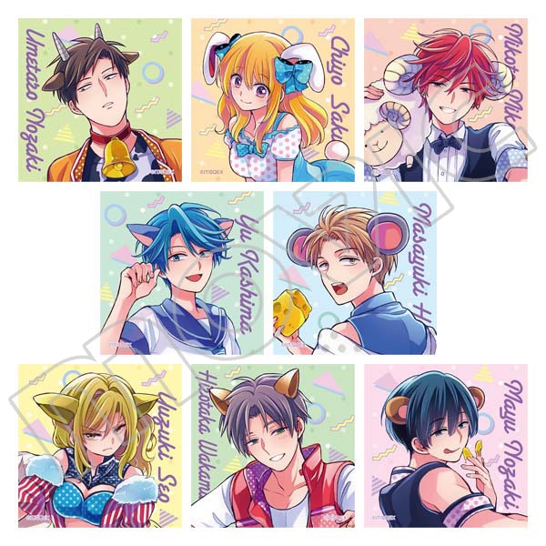 月刊少女野崎くん（原作版） ステッカーセット: キャラグッズ
