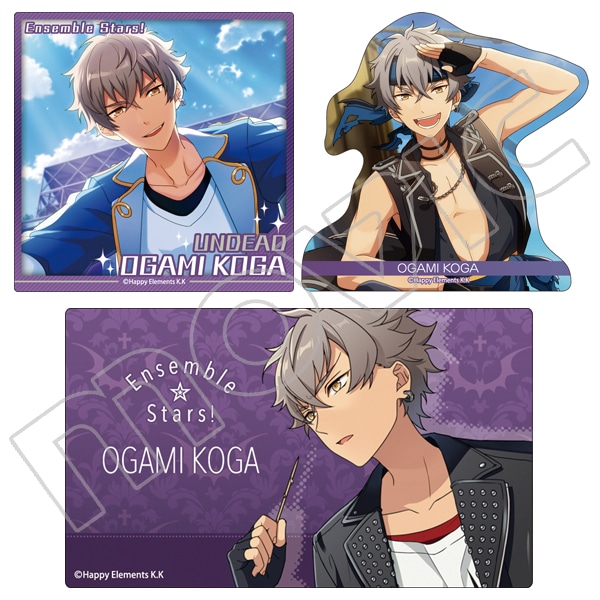 再販分】あんさんぶるスターズ！ メタルステッカーセット 大神晃牙