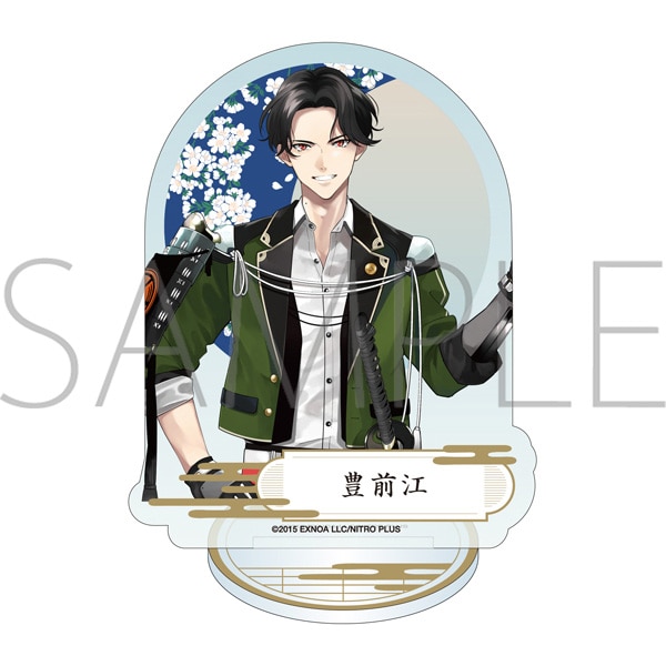 刀剣乱舞ONLINE プリズムアクリルスタンド 豊前江: キャラグッズ