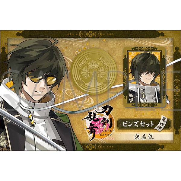 刀剣乱舞ONLINE ピンズセット 桑名江: キャラグッズ｜ムービック（movic）