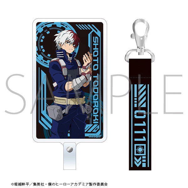 僕のヒーローアカデミア フォンタブ＆ストラップセット 轟 焦凍