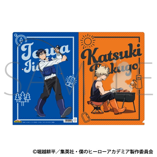 僕のヒーローアカデミア クリアファイル 爆豪 勝己＆飯田 天哉: キャラ