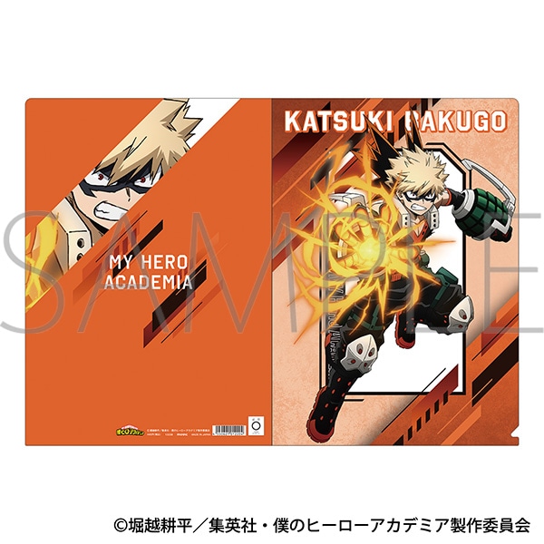 僕のヒーローアカデミア クリアファイル 爆豪 勝己: キャラグッズ