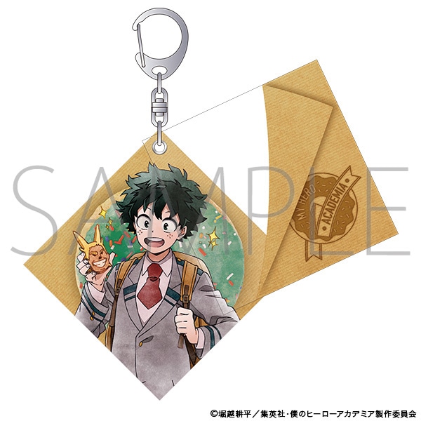 僕のヒーローアカデミア スライドアクリルキーホルダー／緑谷 出久