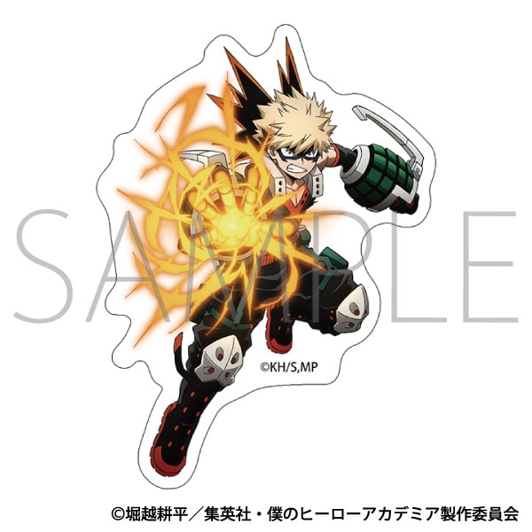 僕のヒーローアカデミア ステッカー 爆豪 勝己: キャラグッズ