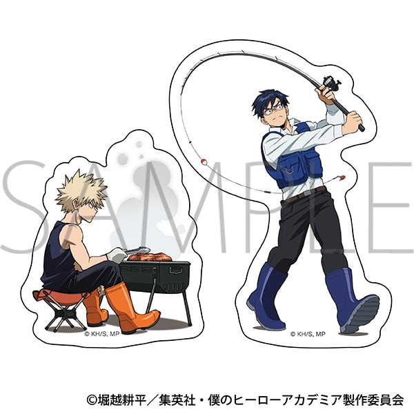 僕のヒーローアカデミア ステッカーセット 爆豪 勝己＆飯田 天哉