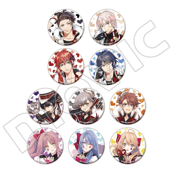 アイ☆チュウ 4周年缶バッジコレクション 天上天下&RE:BERSERK&POP'N