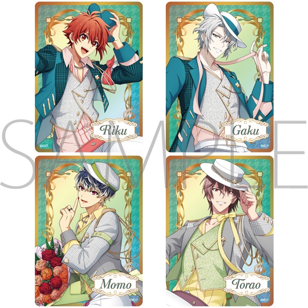 アイドリッシュセブン（原作版） クリアカードセット TEA take: キャラ