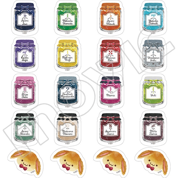 アイドリッシュセブン（原作版） フレークシール: キャラグッズ