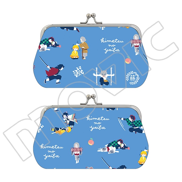 鬼滅の刃 がま口ポーチ ゆるパレット 其ノ参: キャラグッズ