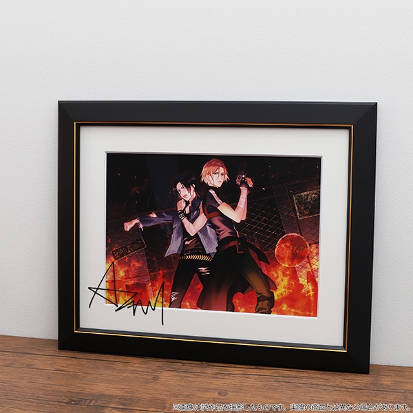 A3!展】大阪会場 複製サイン入りキャラファイングラフ 泉田 莇: キャラ