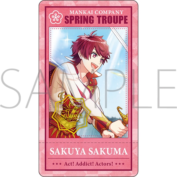 A3! チケコレ Vol.2: キャラグッズ｜ムービック（movic）