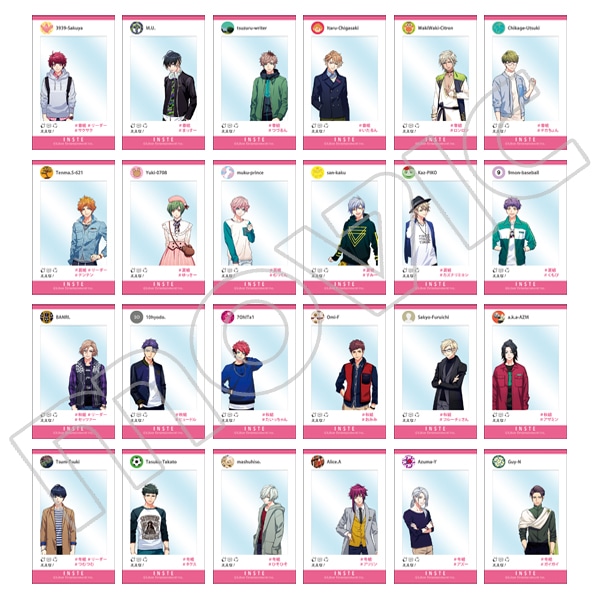A3! インステカードコレクション: キャラグッズ｜ムービック（movic）