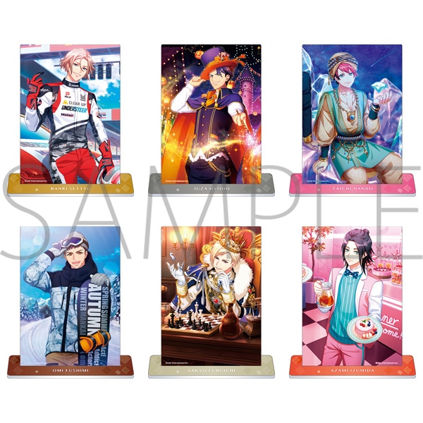 A3! スタンド付きアクリルパネルコレクション 秋組: キャラグッズ