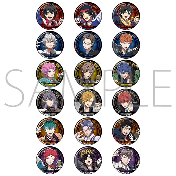 映画「ヒプノシスマイク -Division Rap Battle-」 キャラバッジ