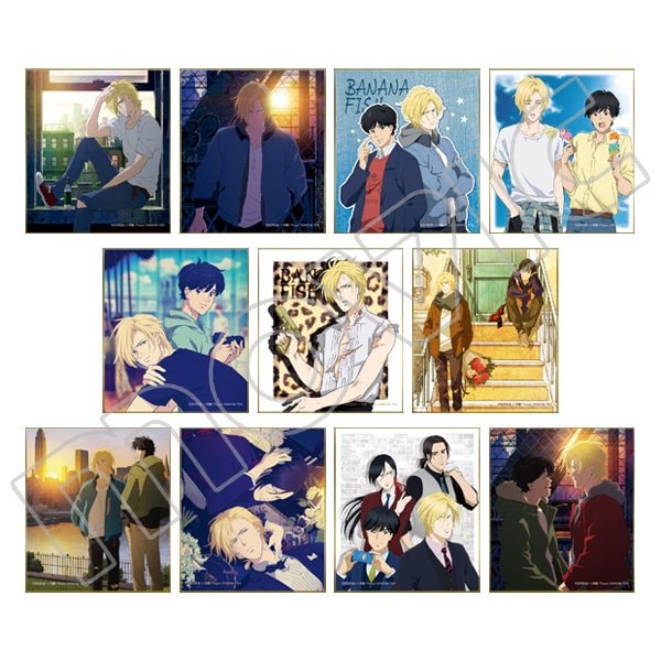 BANANA FISH スタンド付きミニ色紙コレクション: キャラグッズ