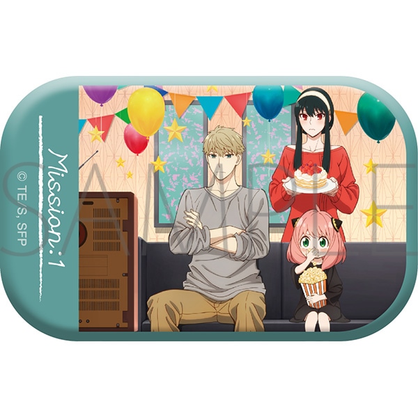 TVアニメ「SPY×FAMILY」 スクエア缶バッジ MISSION:1「オペレーション