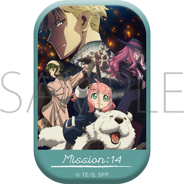 TVアニメ「SPY×FAMILY」 スクエア缶バッジ MISSION:14「時限爆弾を解除