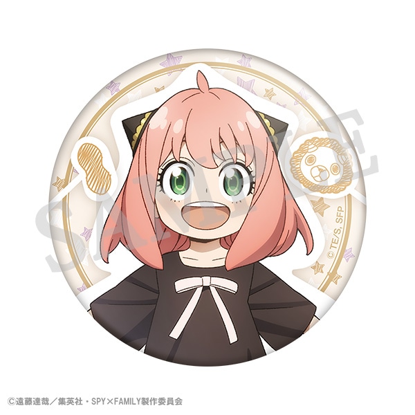 WIT×CLW アニメSPY×FAMILY SHOP 缶バッジ Vol.2【アーニャ・フォー