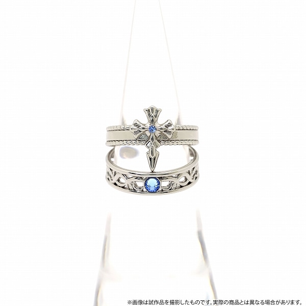 ブラックスター -Theater Starless- 2連リング 銀星: キャラグッズ