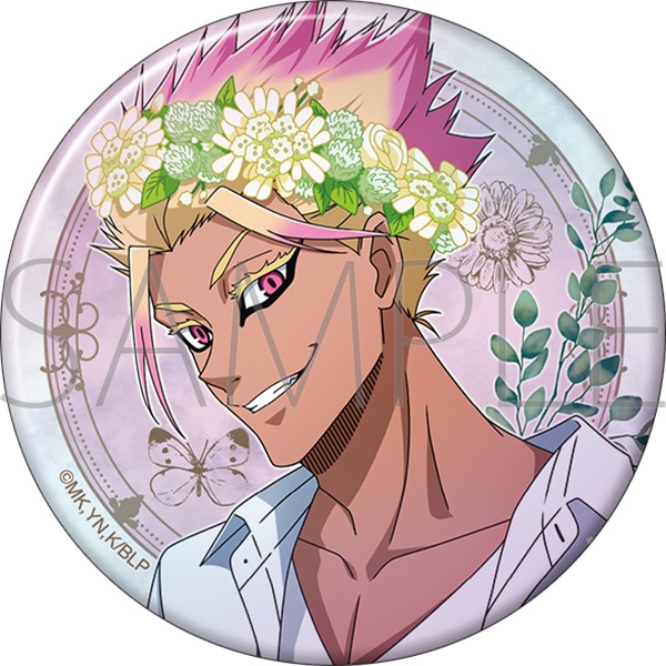 ブルーロック2期 ビッグホログラム缶バッジ／士道 龍聖: キャラグッズ