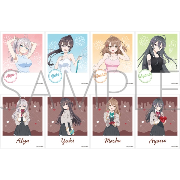 時々ボソッとロシア語でデレる隣のアーリャさん アクリルカード