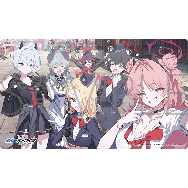 ブルーアーカイブ マルチプレイマット／にぎにぎと ゆきゆきて: キャラ