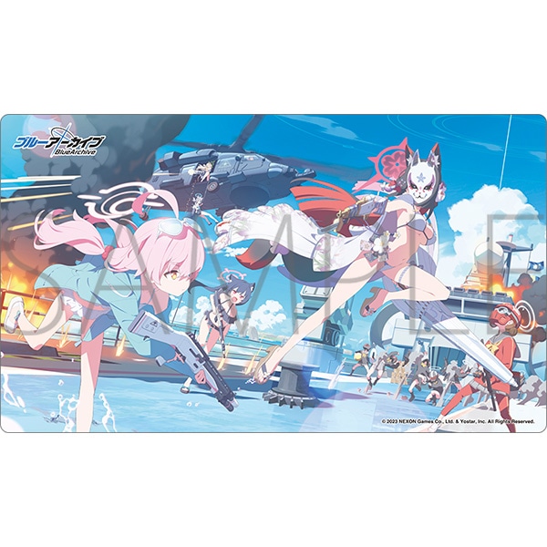 ブルーアーカイブ マルチプレイマット アビドスリゾート復旧対策委員会