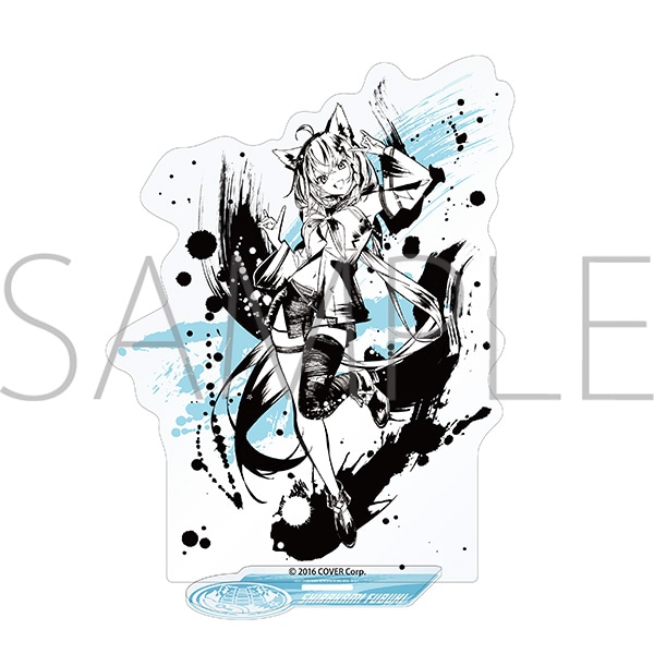 ホロライブ アクリルスタンド／墨彩の宴ver. 白上フブキ: キャラグッズ