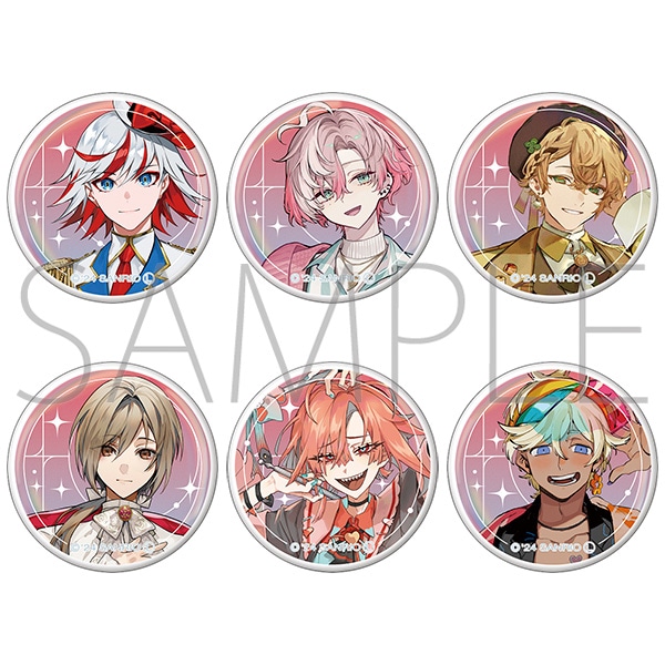 フラガリアメモリーズ ホログラムキャラバッジコレクション RED