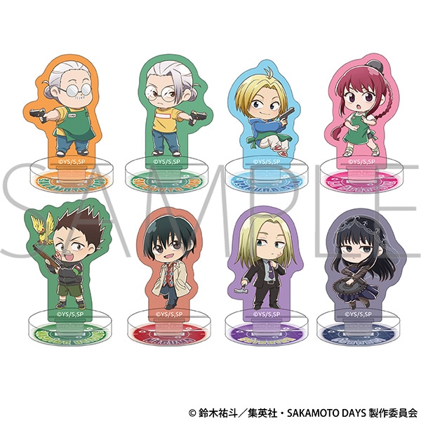 SAKAMOTO DAYS ちゅあスタ ミニチュアアクリルスタンドコレクション