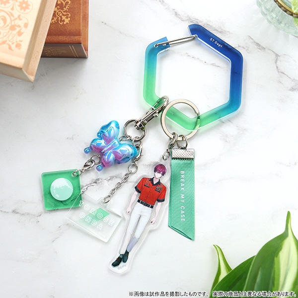 ブレイクマイケース カラビナ付きキーホルダー／恩田灯世: キャラ