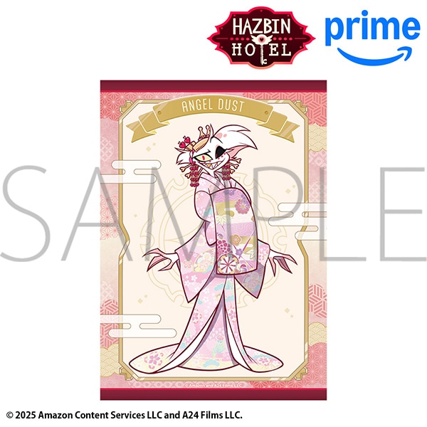 ハズビン・ホテルへようこそ B2布ポスター／エンジェル・ダスト 和服