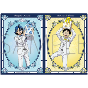 弱虫ペダル クリアファイル 手嶋 純太＆青八木 一 パーティー: キャラ