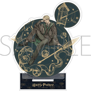 ハリーポッター 缶バッジ Draco Malfoy B（実写）: キャラグッズ