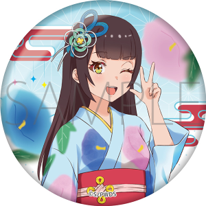 ワールドダイスター 缶バッジ カトリナ・グリーベル: キャラグッズ