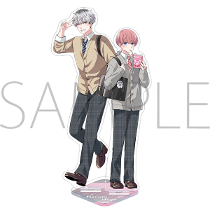 誰か夢だと言ってくれ 缶バッジセット 真柴 晴人＆朝日奈 雨竜: キャラ