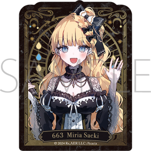 魔法少女ノ魔女裁判 ステッカー／橘シェリー: キャラグッズ